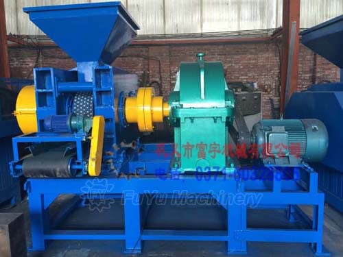 FY_520hydraulic pressure briquette machine for manganese ore